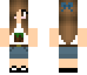 gamer girl-straight hair