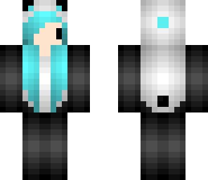 chibi panda girl 