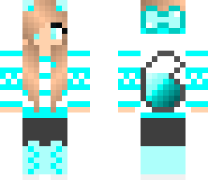 blue wolf girl
