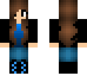 blue girl