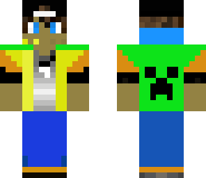 gold hoodie guy