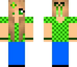 green girl