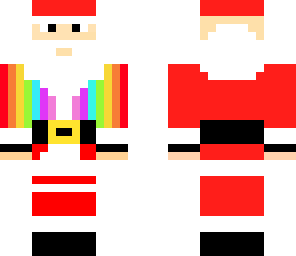 rainbow claus