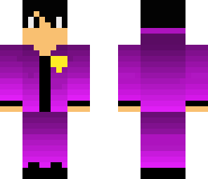 hombre morado