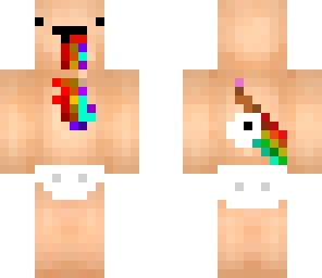 rainbow unicorn derp baby