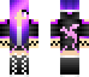 purple girl
