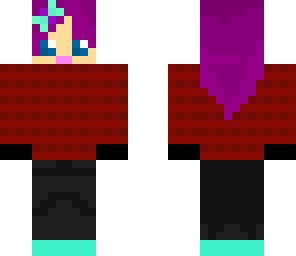 stylish girl lumberjack
