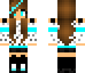blue girl version of me