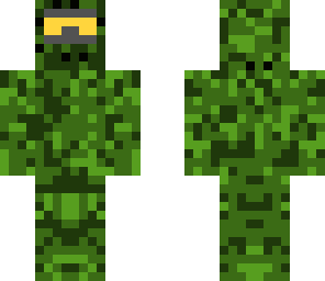 camaflauge suit dude