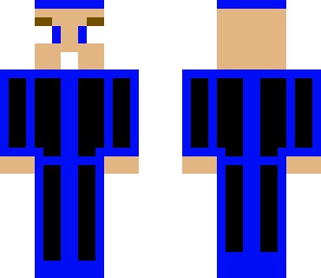 ninja blue and black