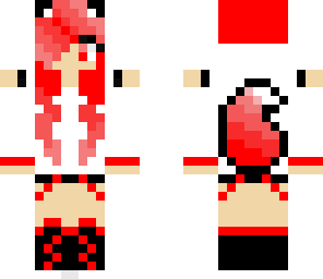 red cat girl