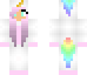 pink unicorn girl