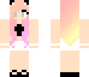 pink haired girl