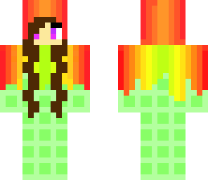 rainbow whazy ice cream girl