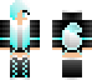 blue wolf girl