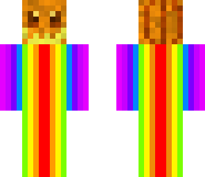 rainbow snowman