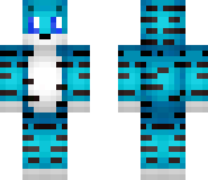 blue adorable tiger 2