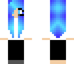 new blue and purple ombre girl no reposts allowed