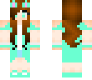 turquiose girl