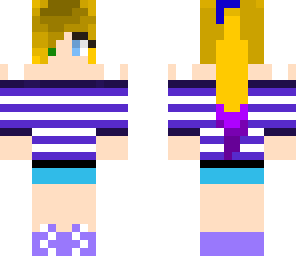 ponytail violet