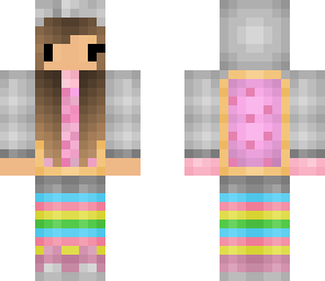 my chibi nyan cat skin