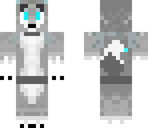 actual minecraft wolf