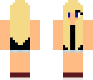 backward girl