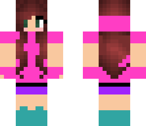 read hair girl