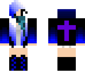 blue girl