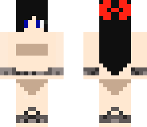 black haired slave