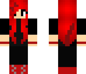 red cat girl