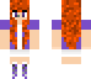 purple gamer girl