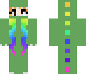 rainbow gecko girl