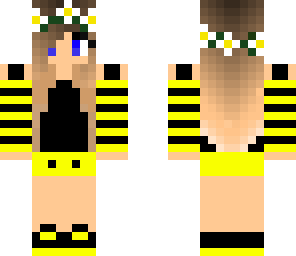 adorable bee girl
