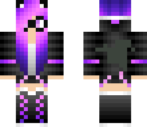 half ender half cat girl