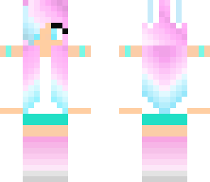 cotton candy girl edit