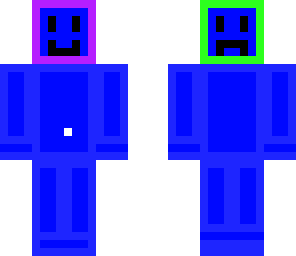 blue slime man