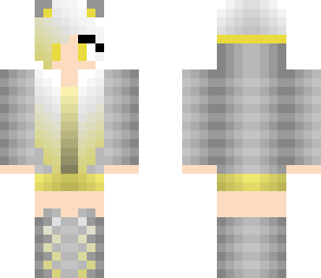 yellow ombre girl