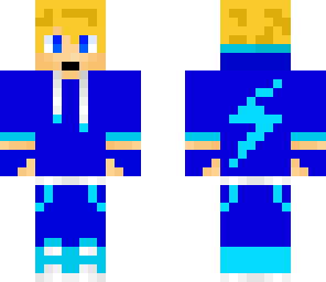 minecraftpro864s aqua lightning skin
