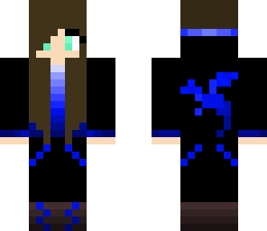 blue dragon girl