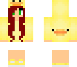 redhead duckling girl