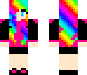 rainbow girl