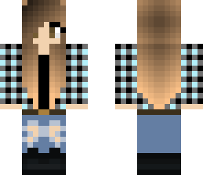 edted cute plaid girl