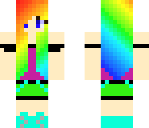 rainbow rock chic