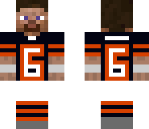 steve in a bears jersey 