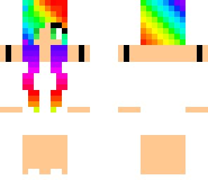 rainbow girl