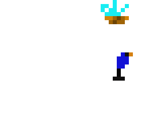 bird inside a human