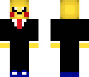 pikachu in a suit