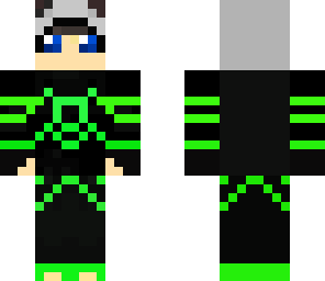 green boy with blue eyes v3
