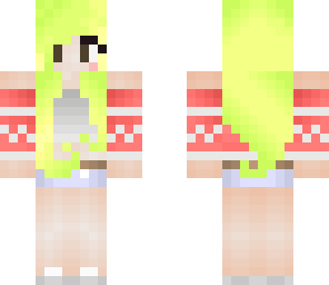 girl w lime hair